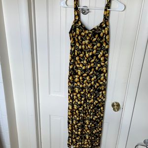 Loft - lemon jumpsuit